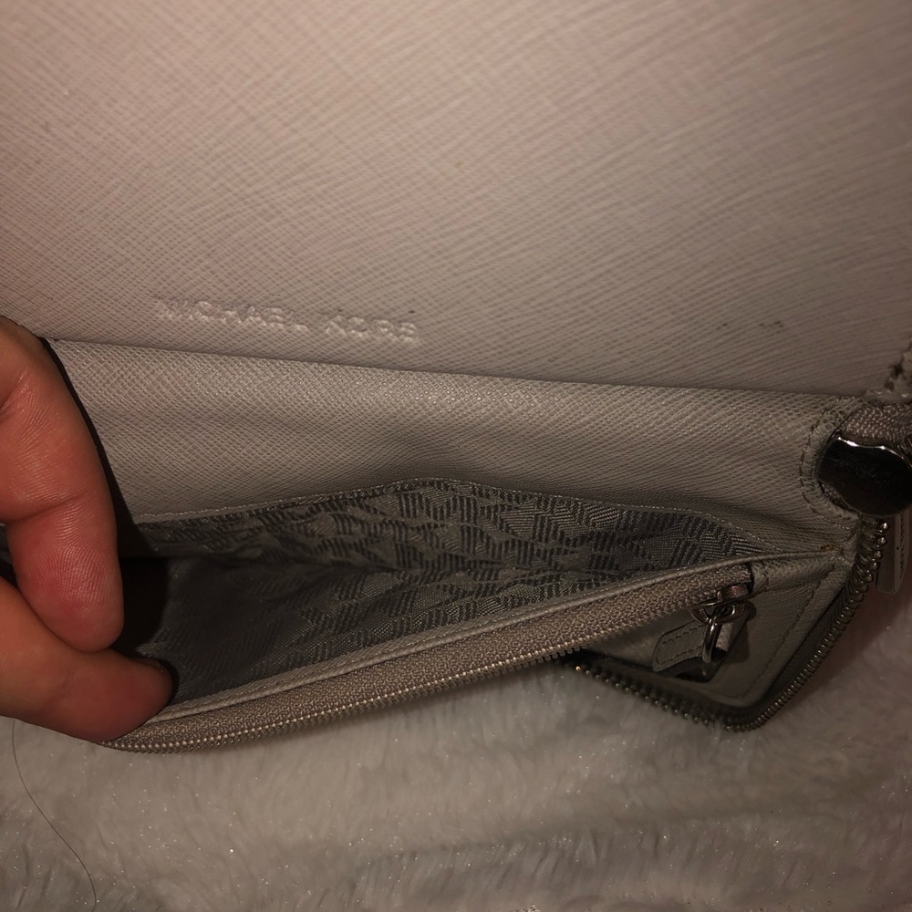 Tan Michael kors wallet